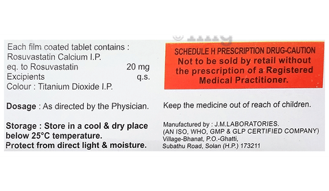 RosuTic 20 Tablet image
