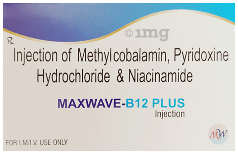Buy Maxwave-B12 Plus Injection Online: View Uses, Side Effects, Price, Substitutes