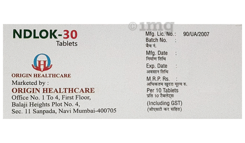 Ndlok 30 Tablet SR image Ndlok 30 Tablet SR image
