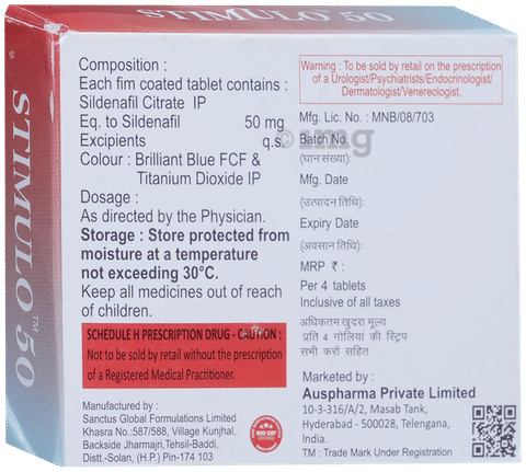 Stimulo 50 Tablet image