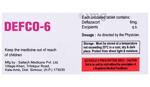 Defco 6 Tablet image