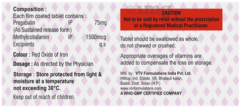 Nurozit PG Tablet SR image Nurozit PG Tablet SR image