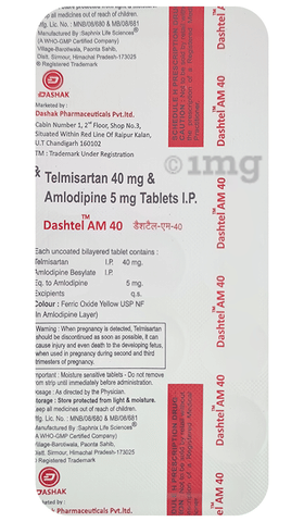 Dashtel AM 40 Tablet image