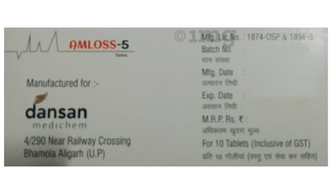 Amloss 5 Tablet image