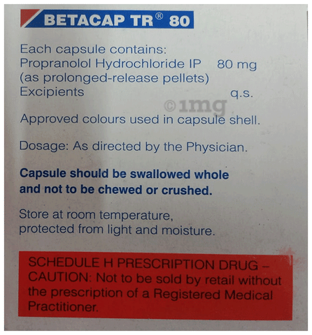 Betacap TR 80 Capsule image