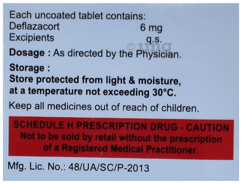 Deflagic 6mg Tablet image Deflagic 6mg Tablet image