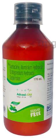 Adcool-OM Gel Mint Sugar Free