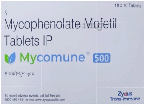 Mycomune 500mg Tablet image