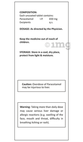 Aurapar 650 Tablet image