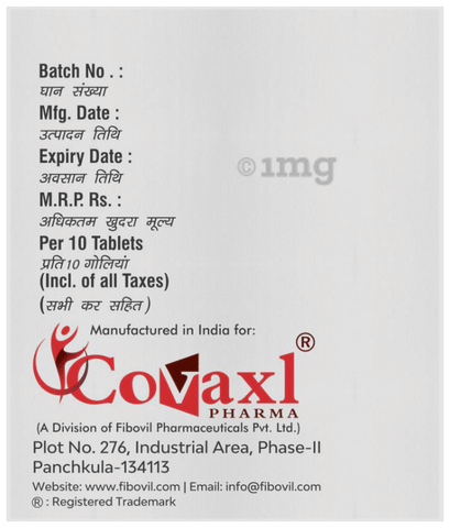 Texavax 500mg Tablet image