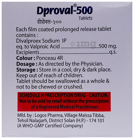 Dproval 500 Tablet PR
