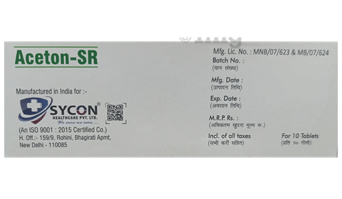 Aceton-SR Tablet image