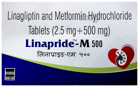 Linapride-M 500 Tablet image Linapride-M 500 Tablet image