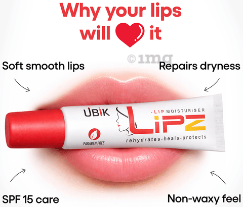 Lipz Lip Moisturiser SPF 15: Buy tube of 9.0 gm Moisturiser at