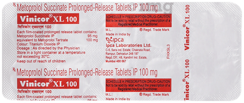 Vinicor XL 100 Tablet image