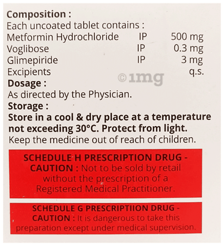 Mevoride 3 Tablet