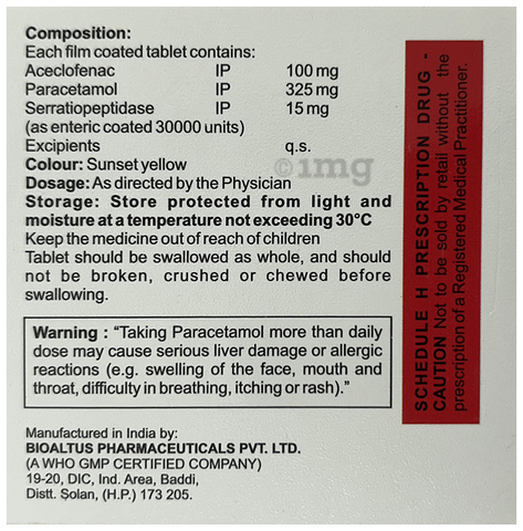Acethel-SP Tablet image