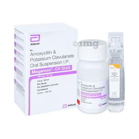 Megamox-CV Duo Dry Syrup: View Uses, Side Effects, Price and Substitutes