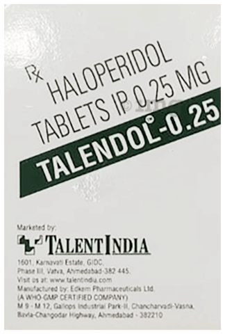 Talendol 0.25mg Tablet image Talendol 0.25mg Tablet image