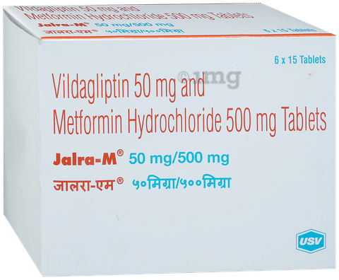 Jalra-M 50mg/500mg Tablet image Jalra-M 50mg/500mg Tablet image