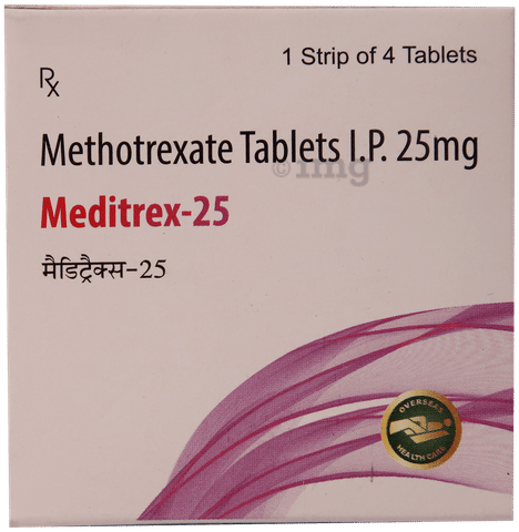 Meditrex 25mg Tablet image Meditrex 25mg Tablet image