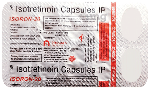 Isoron 20 Capsule image Isoron 20 Capsule image