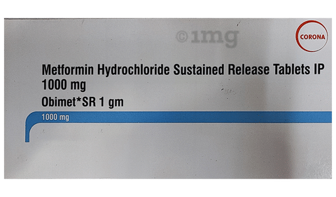Obimet SR 1gm Tablet