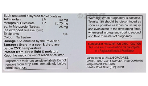 SarTic Beta 25 Tablet ER image SarTic Beta 25 Tablet ER image
