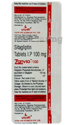 Zanvia 100 Tablet image Zanvia 100 Tablet image