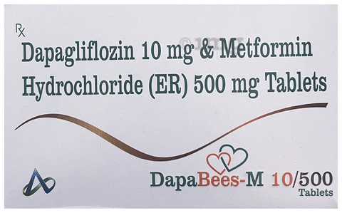 Dapabees-M 10/500 Tablet ER image Dapabees-M 10/500 Tablet ER image