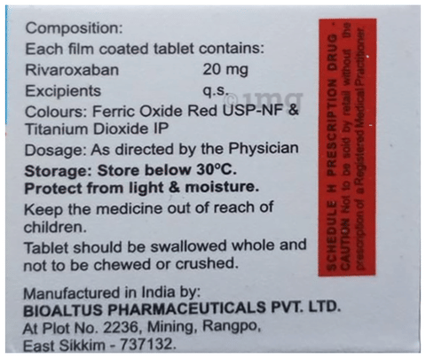 Xariban 20 Tablet image Xariban 20 Tablet image