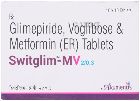 Switglim-MV 2/0.3 Tablet ER