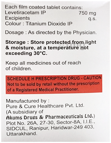 Levictam 750 Tablet image