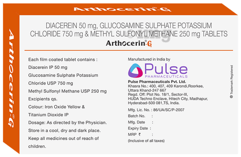Arthocerin-G Tablet image