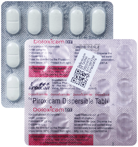 Doloxicam DT Tablet image