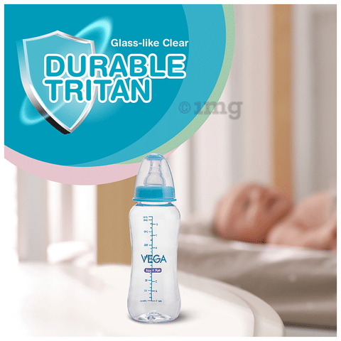 Vega Baby Mom 4+ Month Baby Tritan Feeding Bottle Regular Neck