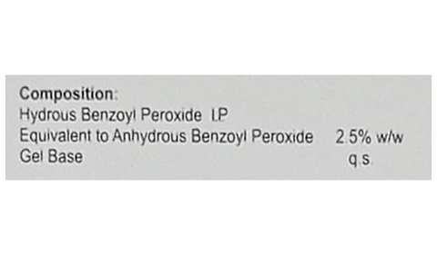 Benzo 2.5% Gel image Benzo 2.5% Gel image