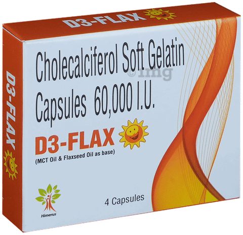 D3 Flax 60K Capsule