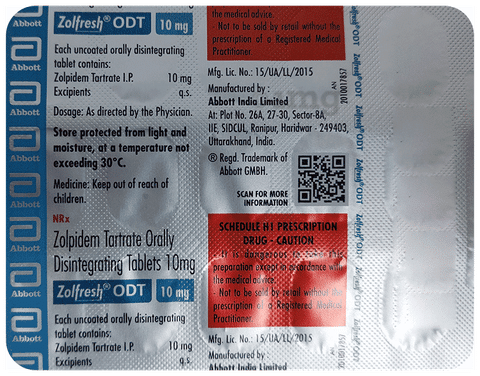 Zolfresh 5 mg tablet price discount