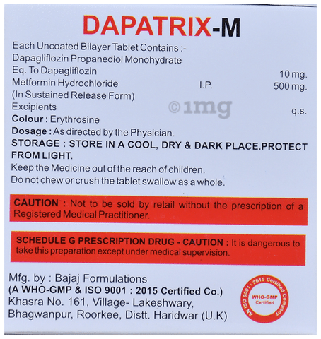 Dapatrix-M Tablet SR