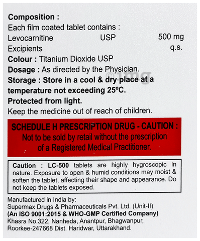 LC 500 Tablet image LC 500 Tablet image