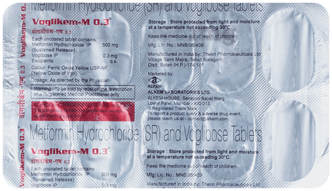 Voglikem-M 0.3 Tablet SR image