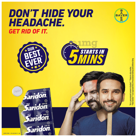 New Saridon Tablet | For Pain Relief | Provides Fast Headache Relief image
