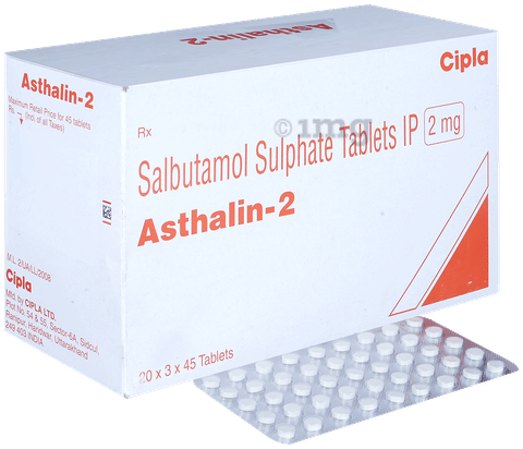 Asthalin 2 Tablet image