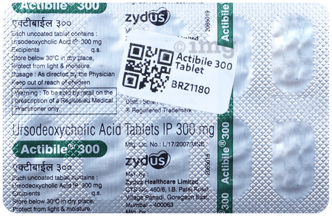 Actibile 300 Tablet image