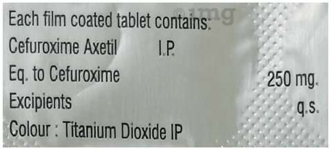 Cefu 250mg Tablet image