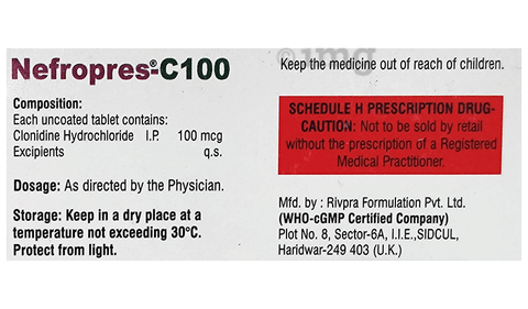 Nefropres C 100mcg Tablet image Nefropres C 100mcg Tablet image