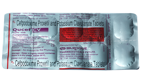 Qucef CV Tablet image