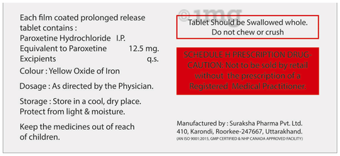 Patix 12.5 CR Tablet image Patix 12.5 CR Tablet image