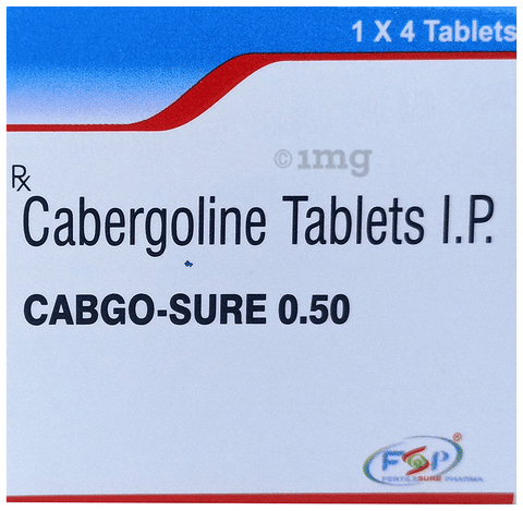 Cabgo-Sure 0.50 Tablet image Cabgo-Sure 0.50 Tablet image